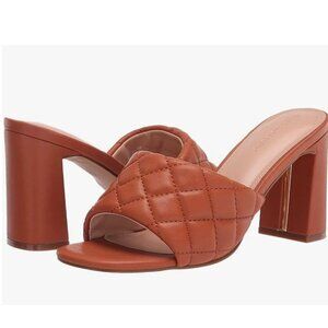 The Drop Women's Pattie High Block-Heeled Mule Sandal, Size 8.5